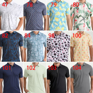 Texas US Local Stock quantité minimale de commande 1 pièce haute qualité Jersey tissu respirant séchage rapide Slim Fit Golf pour hommes pour chemise - Product Image 3