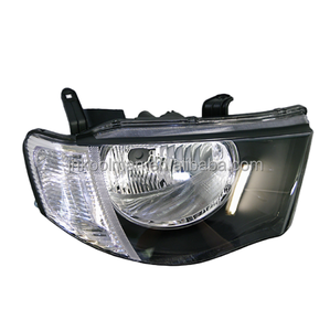 Fari Anteriori Sinistro e Destro Adatti per <span class=keywords><strong>Mitsubishi</strong></span> <span class=keywords><strong>L200</strong></span> 2005-2014 Triton Pickup Truck, Luci LED con Indicatori di Direzione - Product Image 4
