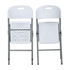 Meubles de jardin pliants en plastique blanc imperméable bon marché en gros pour les événements et les fêtes - Product Image 5
