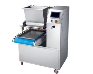 Thép không gỉ nhỏ nhỏ tự động Cookie làm cho Giá máy Cookie <span class=keywords><strong>Biscuit</strong></span> người gửi tiền - Product Image 2