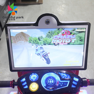 Children's Game Park Dynamic Motorcycle Simulator Arcade Simulation Safe Road 1 Player Driving Children's Motorcycle - Product Image 3