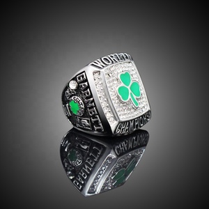2008 <span class=keywords><strong>Boston</strong></span> Celtics Garnett Championship Haute Qualité Style Classique Alliage Mode Anneau Ventes Directes D'usine - Product Image 4