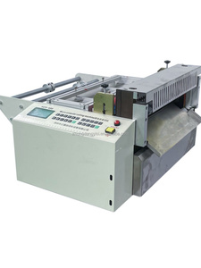เครื่องตัดแบบโรตารี่อัตโนมัติสำหรับตัดม้วนผ้าเมลต์โบลน ตัดแถบม้วนกระดาษกันความร้อน หนัง และวัสดุไม่ทอ พร้อมฟังก์ชั่นตัดและม้วนกลับ - Product Image 6