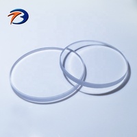 Fenêtre en cristal de saphir optique, fenêtre de transmission haute qualité personnalisée