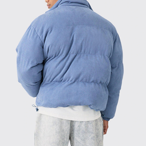 Bulk Supply Shiny Glossy Bubble Jacket Trend Outerwear Wholesale <b>Mens</b> Padded Bubble Jackets Thick <b>Thermal</b> Wear - Product Image 2