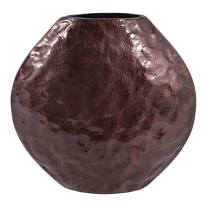Vaso Decorativo Moderno Rotondo Texturizzato per Soggiorno, Accento per la Casa, Stile Elegante per Camera da Letto, Vaso da Fiori, Vaso da Tavolo - Product Image 1
