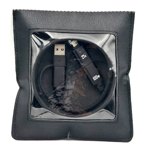 Câble de charge magnétique tout-en-un 100W PD 27W double sortie USB-C lumineux tressé anti-emmêlement - Product Image 3