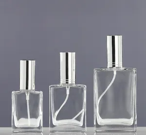 Cosmetic Bottle Glass 100ml Classic Glass Cosmetic Packaging Perfume Bottles Luxury