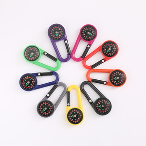 Mới nóng Bán túi kỹ thuật số ngoài trời <span class=keywords><strong>Keychain</strong></span> leo núi leo núi chiến thuật đa chức năng la bàn - Product Image 6