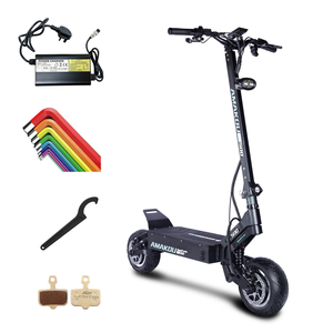 Trottinette électrique AMAKOU <span class=keywords><strong>ST500</strong></span> 9000W à double moteur, 72V 38Ah, autonomie de 74 milles, vitesse maximale de 65 MPH, trottinette électrique tout-terrain de 11 pouces pour adultes - Product Image 3