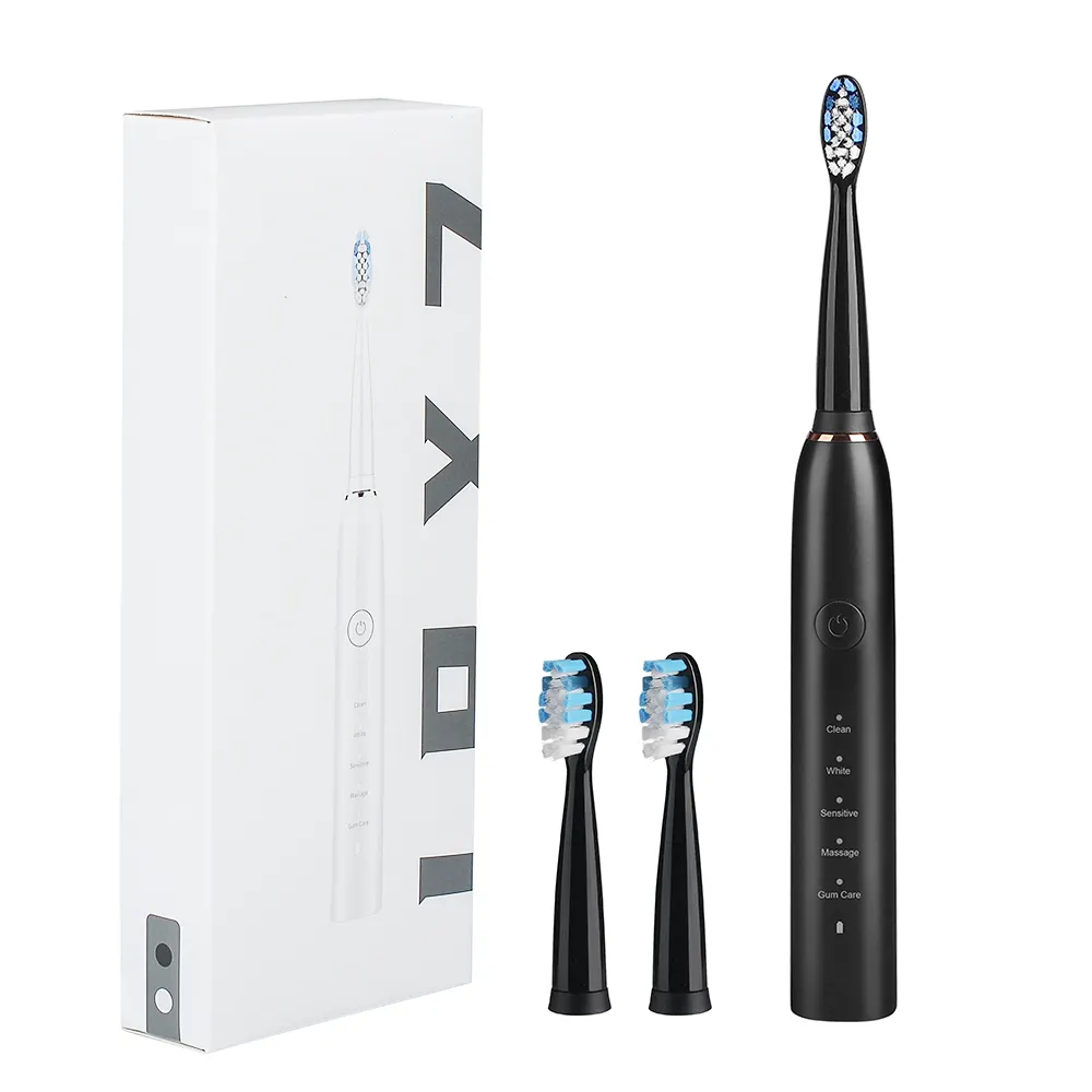 OEM ODM blanqueamiento automático inteligente personalizado recargable Sonic electrónico adulto cepillo de dientes eléctrico viaje cepillo de dientes
