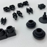 Rivets de fixation en silicone pour ventilateurs de PC, vis en caoutchouc anti-vibration, isolateurs de bruit pour ventilateurs de boîtier PC