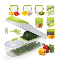 Nieuwe Aankomsthandleiding Keukenapparaat Alles In 1 Handheld Groentechopper Uiensnijder Aardappelfruitsnijder