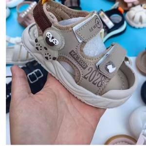 2.95 달러 모델 LLY024 크기 15-26 도매 편안한 귀여운 샌들 아기 소녀 스톡 신발 패턴 - Product Image 3