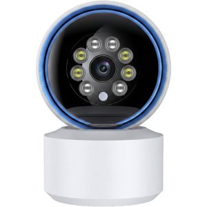 Cámara de Seguridad Interior Rooxis 2K Inalámbrica 360 PTZ WiFi, Monitor para Bebés y Mascotas, Detección de Movimiento, Seguimiento Automático, Visión Nocturna - Product Image 1