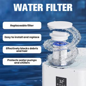 Système de refroidissement d'eau par air de haute qualité avec télécommande 1HP pour bain de glace, idéal pour les athlètes de football et les sportifs en immersion froide - Product Image 5