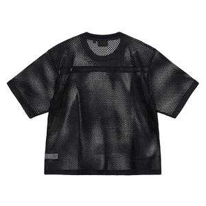 Camiseta de malla de punto transpirable para hombre personalizable Diseño de impresión de gran tamaño Opciones de impresión digital - Product Image 2