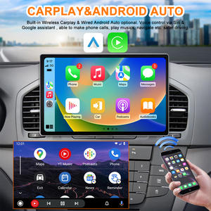 Đài Phát Thanh Tự Động 1 DIN 11.5Inch Carplay Màn Hình Cảm Ứng Phổ Carplay TF Thẻ GPS Đa Phương Tiện Xe Máy Nghe Nhạc Xe DVD Máy Nghe Nhạc - Product Image 3