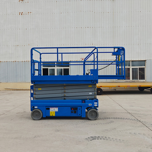 Pengangkat gunting untuk konstruksi dekorasi-<span class=keywords><strong>Platform</strong></span> kerja udara seluler dan nyaman untuk penggunaan dalam & luar ruangan - Product Image 5