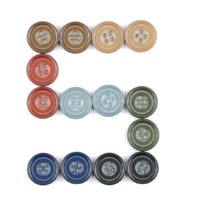 Các loại kích cỡ nút gỗ màu nâu cho hàng thủ công cà phê nghệ thuật Tự làm may trang trí cho túi khóa túi xách Kẹp Tấm làm bằng đồng - Product Image 1