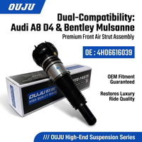 Amortisseurs à suspension pneumatique OUJU pour Audi A8 D4 A6 C7 avant gauche et droit avec ADS 4H0616039AP Kit de suspension pneumatique Amortiguadores