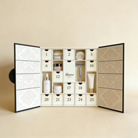 Boîte de rangement multifonction GOTOP avec calendrier pour kit de soins de beauté, couleur personnalisée
