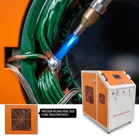 Générateur HHO manuel 7KW 380V, machine de soudage oxyhydrogène pour la découpe de bijoux, de verre et de tuyaux