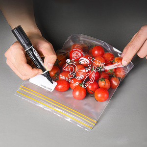批发可重复密封双拉链袋食品收纳袋立式冷冻袋分配器 - Product Image 3