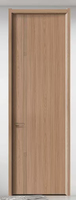 Porte de chambre moderne en bois massif avec surface lisse pour l'intérieur de la maison