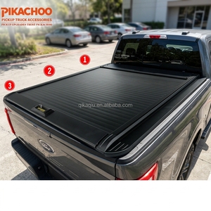 Bakkie - Couvre-caisse de camionnette rétractable en aluminium - Étanche - Manuelle/Électrique - Installation facile - Hummer H2 - Product Image 2