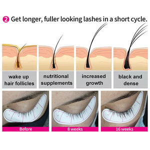 Sérums de croissance pour cils, traitements améliorants les cils, vente en gros, sans huile, végétaliens, 100% naturels et biologiques - Product Image 2