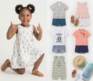 Suministro de Ropa de Verano para Niños, Envío de Estilos Variados, Mezcla Aleatoria, Suministro Directo al por Mayor del Fabricante - Product Image 1