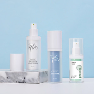<span class=keywords><strong>2023</strong></span> nouveau Design luxe Double paroi 15ml 30ml soins de la peau remplacé Airless Lotion pompe bouteille avec bouteille intérieure remplaçable - Product Image 5