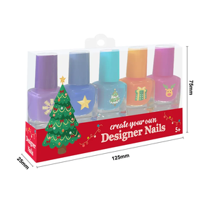 Jeu <span class=keywords><strong>de</strong></span> cosmétiques bricolage personnalisé <span class=keywords><strong>pour</strong></span> <span class=keywords><strong>filles</strong></span>, jouets <span class=keywords><strong>de</strong></span> <span class=keywords><strong>salon</strong></span> <span class=keywords><strong>de</strong></span> <span class=keywords><strong>manucure</strong></span>, ensemble <span class=keywords><strong>de</strong></span> vernis à ongles 5 couleurs <span class=keywords><strong>pour</strong></span> enfants - Product Image 3