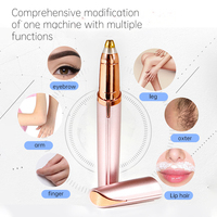 Tondeuse à sourcils portable, outil de façonnage des sourcils pour le soin personnel, les soins de beauté du visage, utilisation à domicile et en voyage, vente en gros