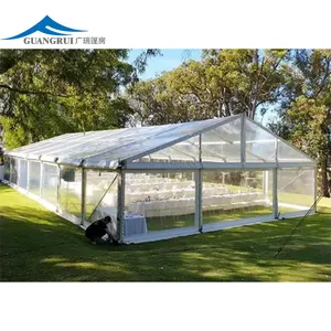2024 diskon besar-besaran 6X12m tenda acara luar ruangan pameran aluminium untuk pameran dagang & upacara pesta pernikahan Marquee untuk 100 orang