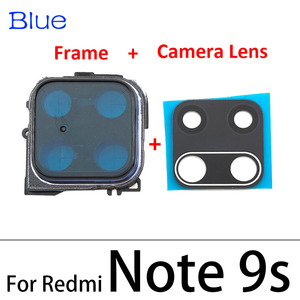 Vetro di Ricambio per Fotocamera Posteriore con Cornice per <span class=keywords><strong>Redmi</strong></span> Note <span class=keywords><strong>9S</strong></span> 9 Pro - Product Image 3
