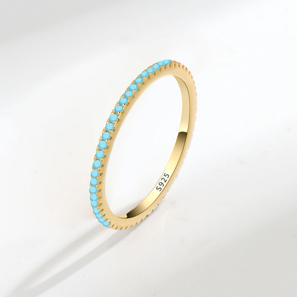 18K  Gold (Turquoise ) 1g