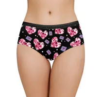 QAUNBU Plus Size Underwear for Women Valentines Day Sexy Thong