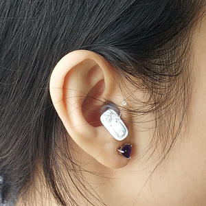 Super ที่มองไม่เห็นเครื่องช่วยฟังดิจิตอล CIC อนุมัติ CE เครื่องช่วยฟังมินิ - Product Image 4