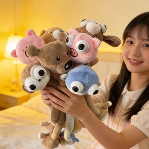 Peluche de Perro Malvado de Cuello Largo Súper Lindo, Accesorios de Juguete, Relleno de Poliéster y Algodón PP, 31-50cm, Regalo de Cumpleaños, Decoración - Product Image 2