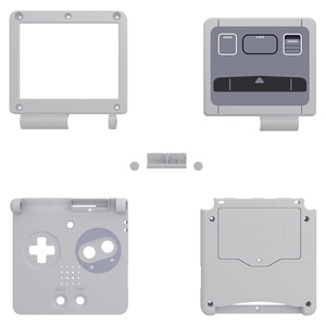 Carcasa de Repuesto Completa EXtremeRate para GBA SP-DIY, Kit Decorativo y de Restauración para Gameboy Advance SP - Product Image 5