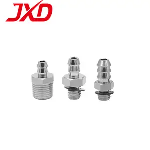 JXD SMC M-01AU-6 M-3AU-4 M-3AU-6 M-4AU-4 M-5AU-4 M-5AU-6 Iron Metal Air Fitting Pneumatic Connector Joint