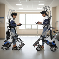 Exosquelette de rééducation de la marche en aluminium léger et réglable, certifié CE, pour la rééducation après un AVC