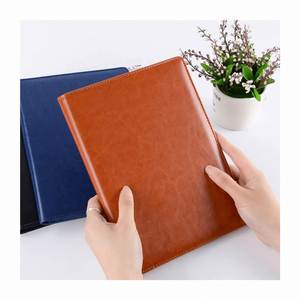 Faux Contract Promotional Gift Custom Diary Journal Writing Planner Notebook <b>A4</b> Multifunctional Pu <b>Leather</b> Collect Documents - Product Image 1