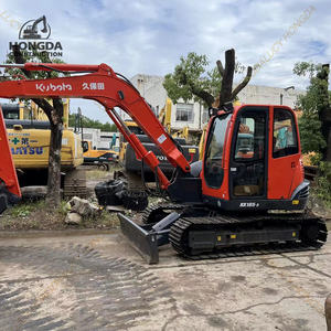 ใช้แล้วรถขุด KX185-3 Kubota กับเครื่องยนต์ EPA ดีเซล8.5ตันน้ำหนักปฏิบัติการสำหรับใช้ในการก่อสร้างและฟาร์ม - Product Image 4