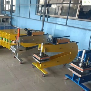 युफेंग हाइड्रोलिक स्पॉट मरम्मत कन्वेयर बेल्ट 350*350 वल्केनाइजिंग मशीन रबर बेल्ट मरम्मत के लिए - Product Image 2