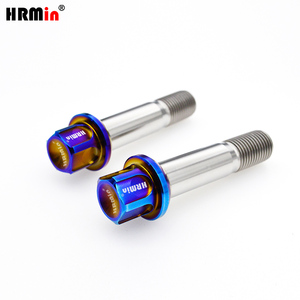 HRMin alta calidad Gr5 <span class=keywords><strong>tornillo</strong></span> de titanio M14 * 1,5*45mm asiento de bola <span class=keywords><strong>antirrobo</strong></span> rueda de coche perno bloqueo para Benz condición nuevo - Product Image 4
