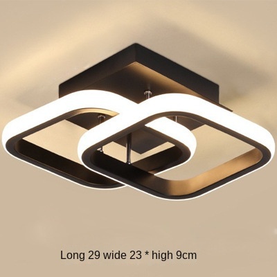 Contemporary Hotel Bedroom Living Room Indoor Light Decoration Surface Mounted Round Modern Led Ceiling Lamp