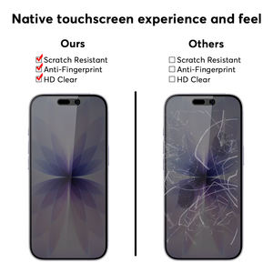 Verre trempé anti-rayures à <span class=keywords><strong>couverture</strong></span> complète pour iPhone 17 Protecteur d'écran de confidentialité - Product Image 6